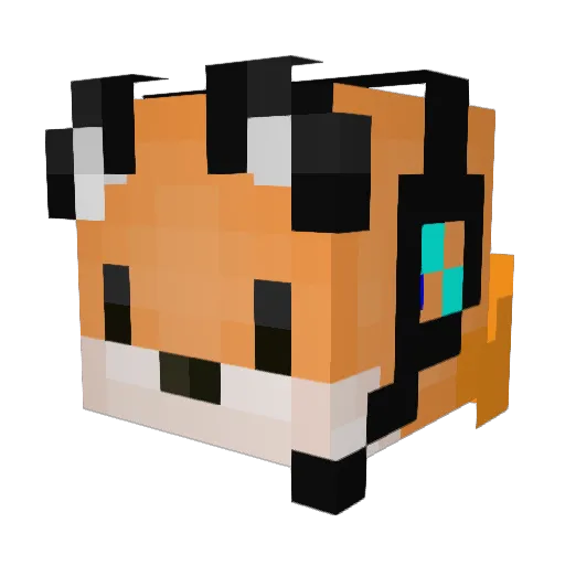 loik_xdxd Minecraft avatar head, 3D render
