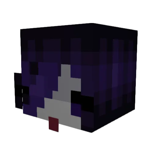 loixnpenny Minecraft avatar head, 3D render