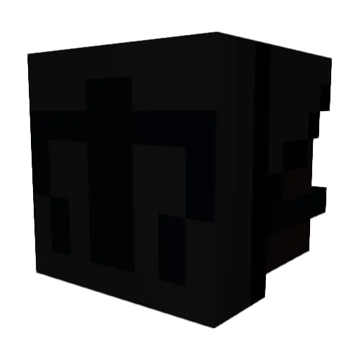 loke00 Minecraft avatar head, 3D render