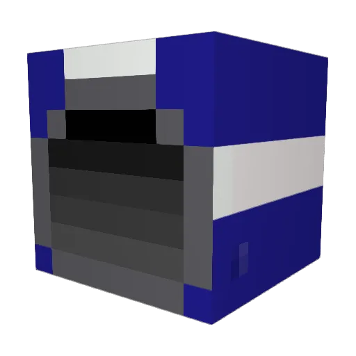 lokerd Minecraft avatar head, 3D render
