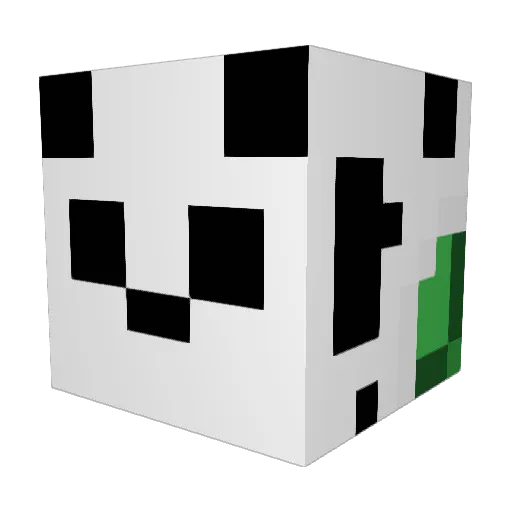 lokiii240 Minecraft avatar head, 3D render