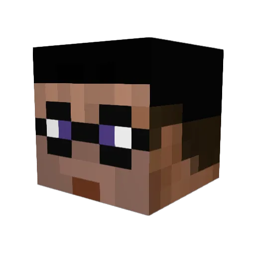 lokilikes1 Minecraft avatar head, 3D render