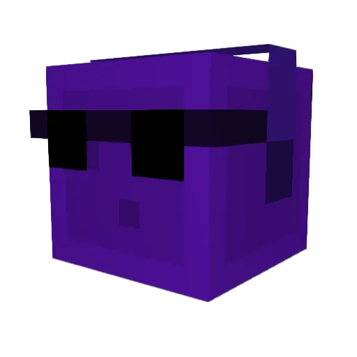 lokismoki Minecraft avatar head, 3D render