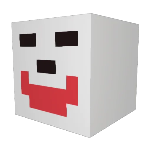 lol101222 Minecraft avatar head, 3D render