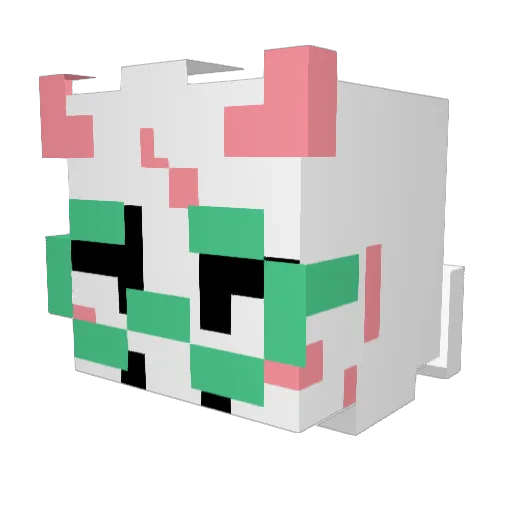 lol11234 Minecraft avatar head, 3D render