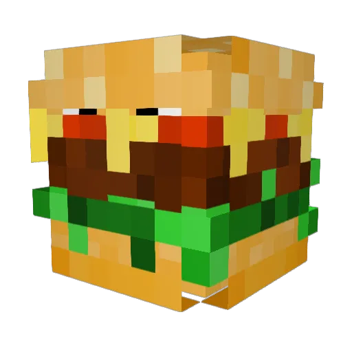lol123lel456 Minecraft avatar head, 3D render