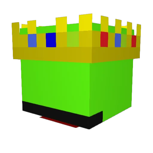 lol201214 Minecraft avatar head, 3D render