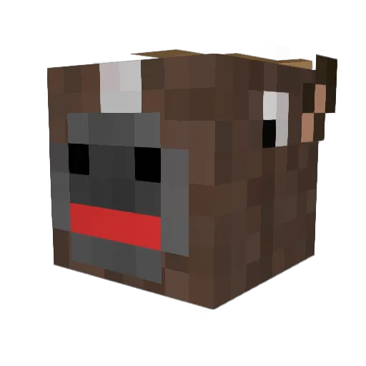 lol2ez Minecraft avatar head, 3D render