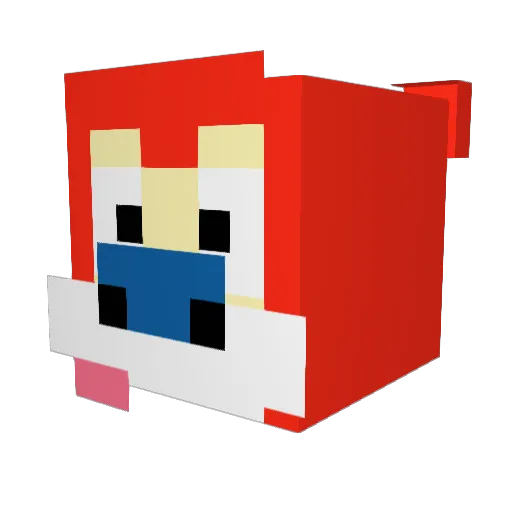 lol34512345 Minecraft avatar head, 3D render