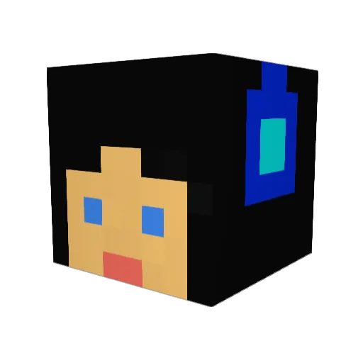 lol36000 Minecraft avatar head, 3D render