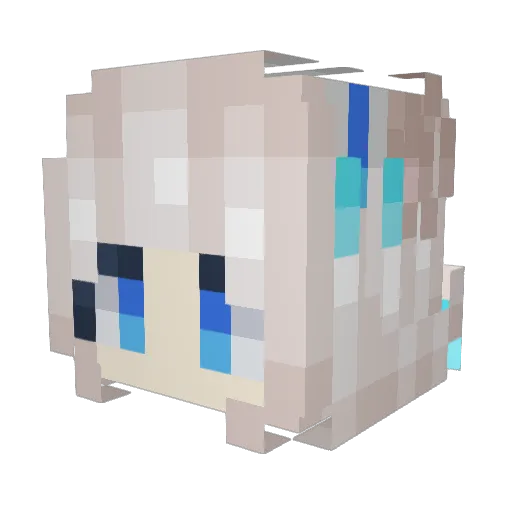 lol679 Minecraft avatar head, 3D render