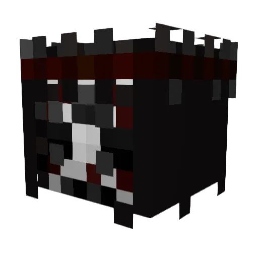 lol_bori Minecraft avatar head, 3D render