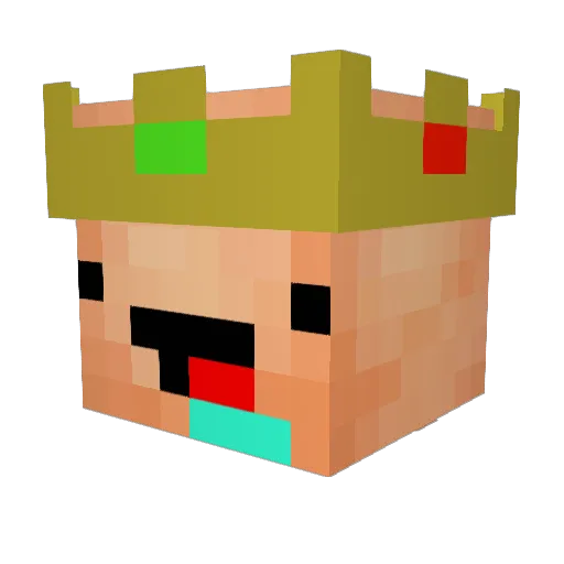 lol_guy17 Minecraft avatar head, 3D render