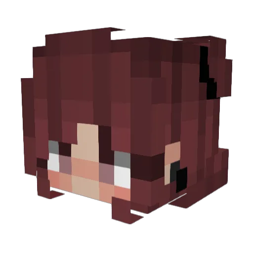 lolex510 Minecraft avatar head, 3D render