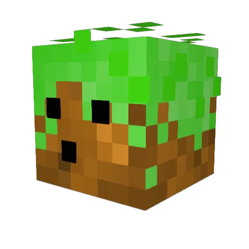 lolhttthyt Minecraft avatar head, 3D render