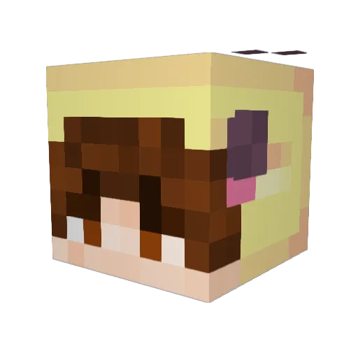 loliver752 Minecraft avatar head, 3D render