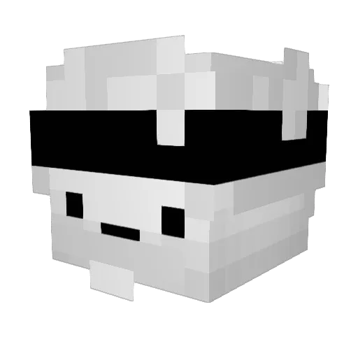 lolkolol112 Minecraft avatar head, 3D render