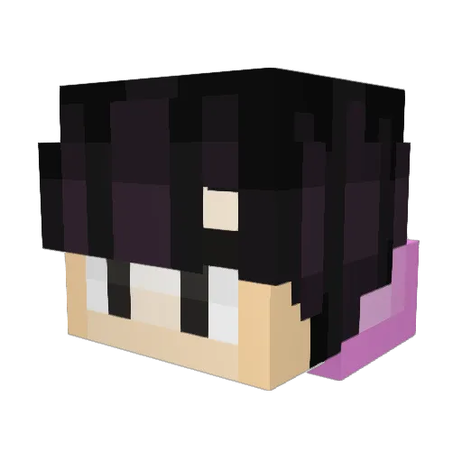 lolkyle Minecraft avatar head, 3D render