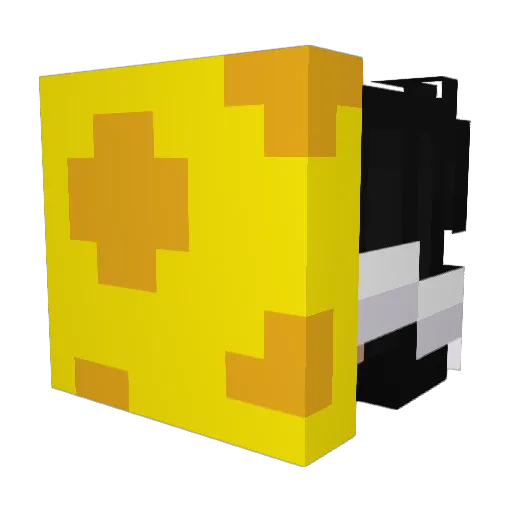 lollolcheese123 Minecraft avatar head, 3D render