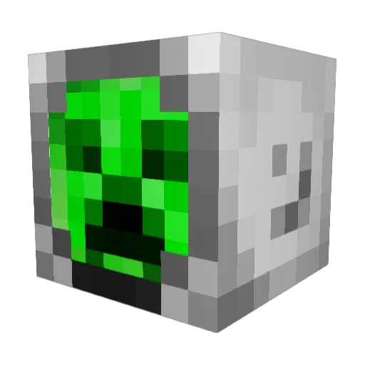 lolminefail123 Minecraft avatar head, 3D render