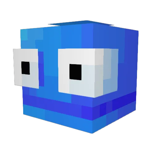 lolo110__ Minecraft avatar head, 3D render