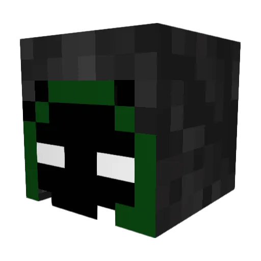 loloboy1234 Minecraft avatar head, 3D render