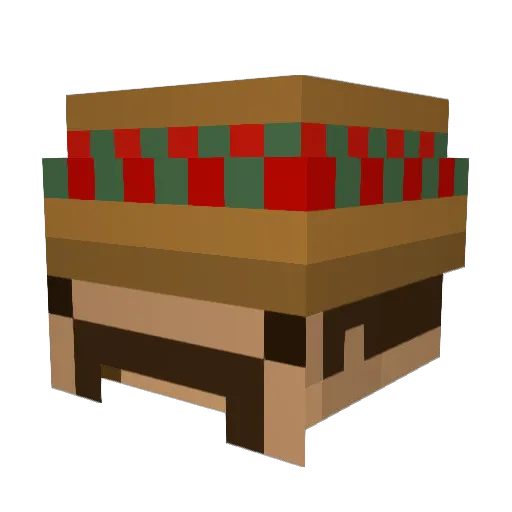 lolpl1234 Minecraft avatar head, 3D render