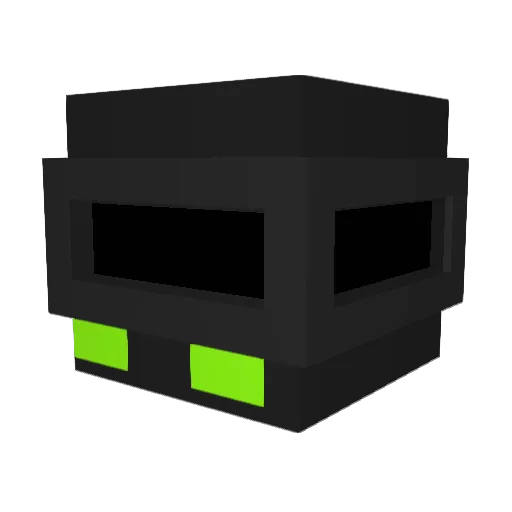 lolplayer99 Minecraft avatar head, 3D render