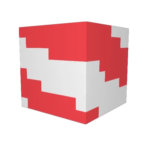 lolpoplol Minecraft avatar head, 3D render