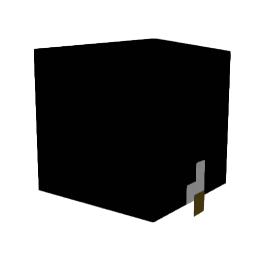 lolsmileh Minecraft avatar head, 3D render