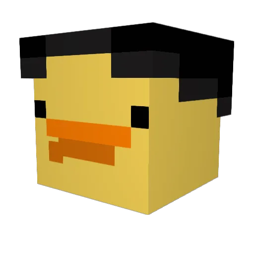 lolstuff Minecraft avatar head, 3D render