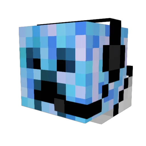 lolsup_a1b2c3d Minecraft avatar head, 3D render