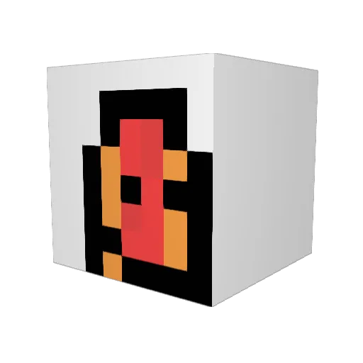 lolsvar Minecraft avatar head, 3D render