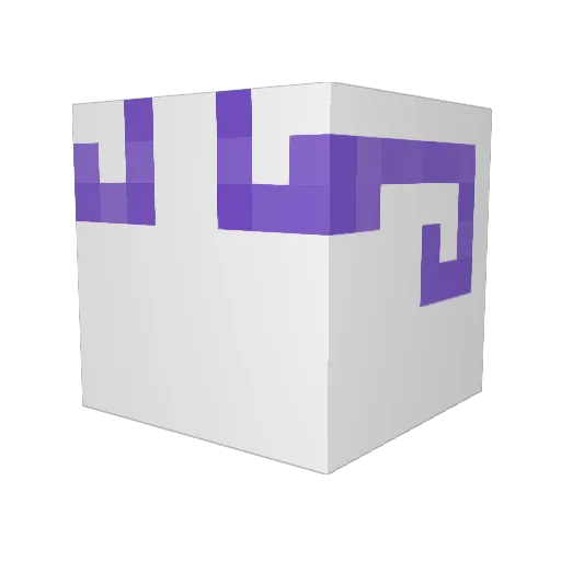 lolusercold Minecraft avatar head, 3D render