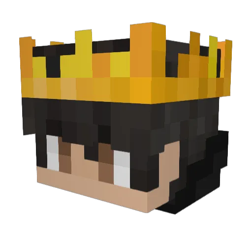lolx1213145 Minecraft avatar head, 3D render