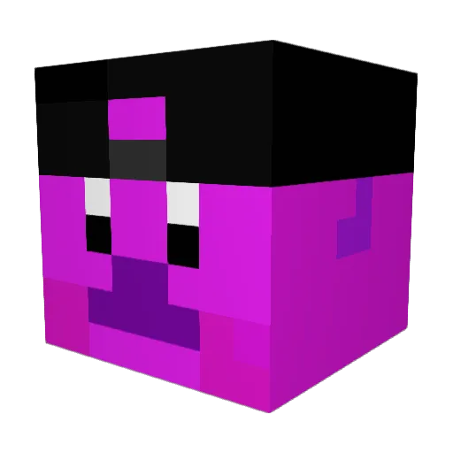 lolzboy36 Minecraft avatar head, 3D render