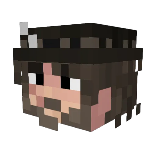 londoncloudy Minecraft avatar head, 3D render