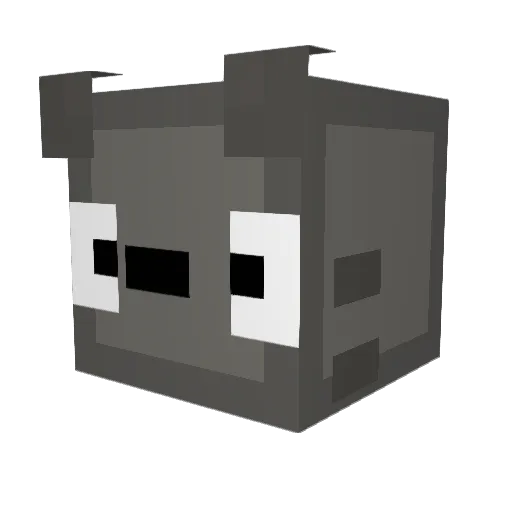 londontipt Minecraft avatar head, 3D render