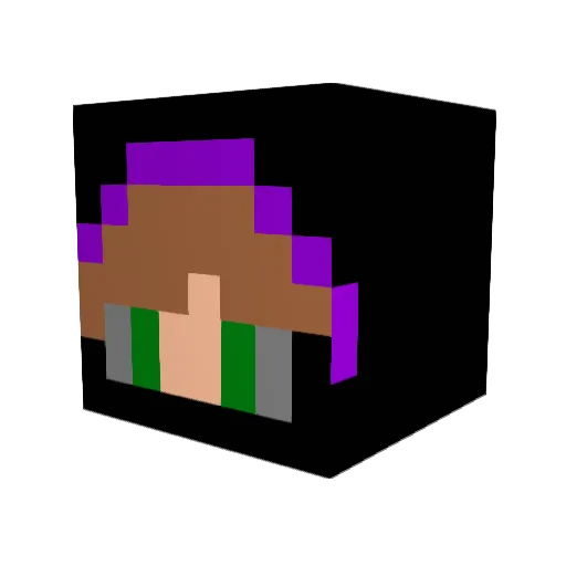 lone_army Minecraft avatar head, 3D render