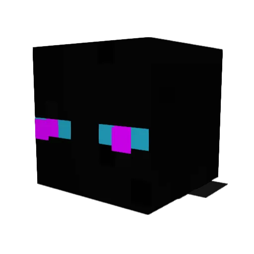 lonely1543 Minecraft avatar head, 3D render