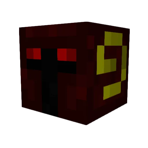 lonestarhero Minecraft avatar head, 3D render