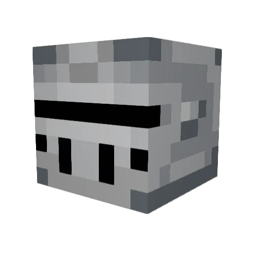 lonewanderer455 Minecraft avatar head, 3D render