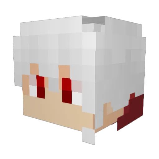 longgate710 Minecraft avatar head, 3D render