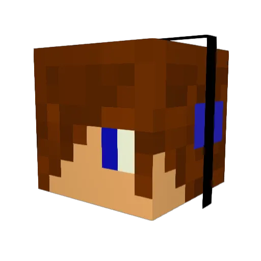 longpointmvy Minecraft avatar head, 3D render