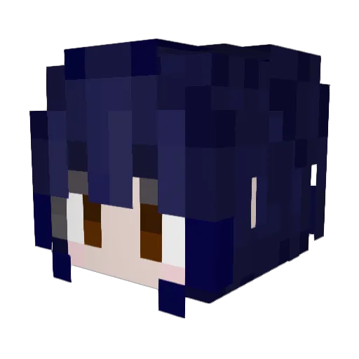 longyan223 Minecraft avatar head, 3D render