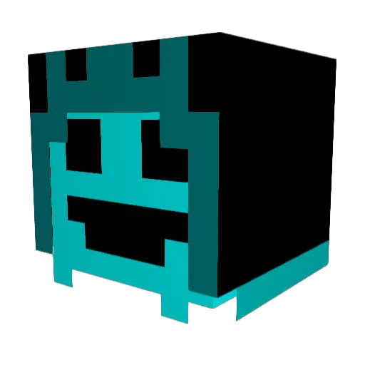 lookatmyskillz Minecraft avatar head, 3D render