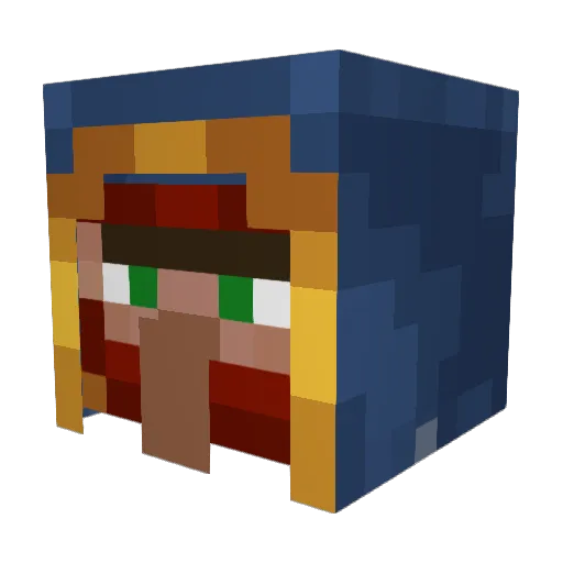lookmoon22 Minecraft avatar head, 3D render