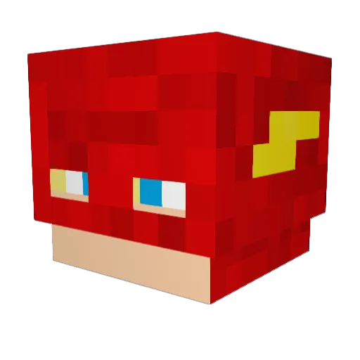 looky557 Minecraft avatar head, 3D render