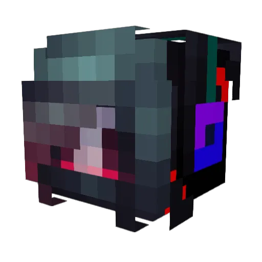 loomeraustin Minecraft avatar head, 3D render