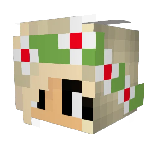 loomling159 Minecraft avatar head, 3D render